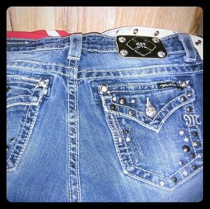 Size 30 miss me jeans, full length